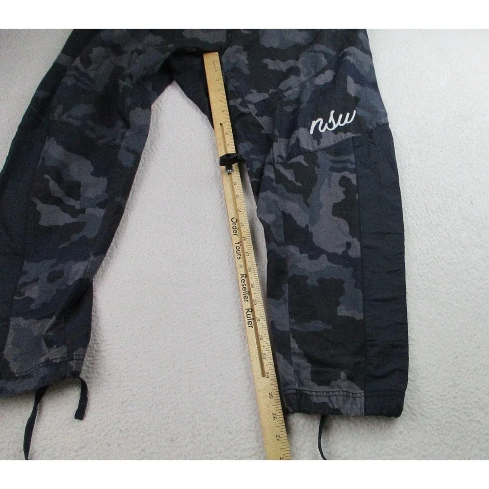 Nike Sportswear NSW Joggers Mens M Black Camo Drawstring Pants Streetwear Casual
